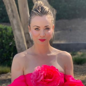 Turns Out Kaley Cuoco Had Huge Cupping Marks on Her Back at 2021 SAGs