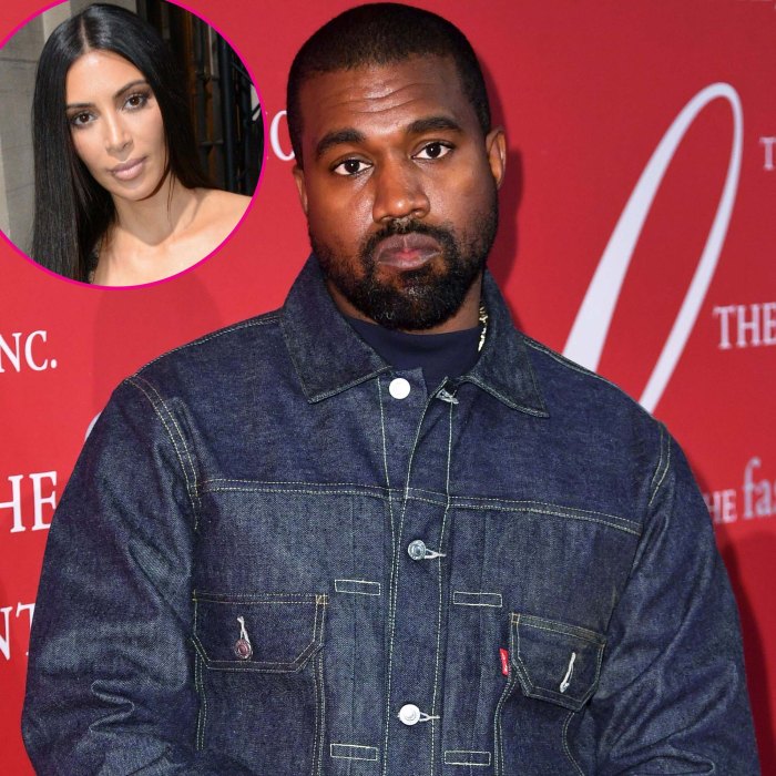 Kanye West parece seguir usando su anillo de bodas en medio del divorcio de Kim