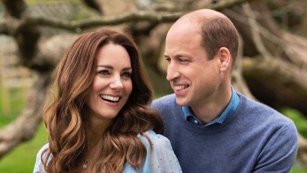 10 Years William Kate Are All Smiles New Anniversary Portrait