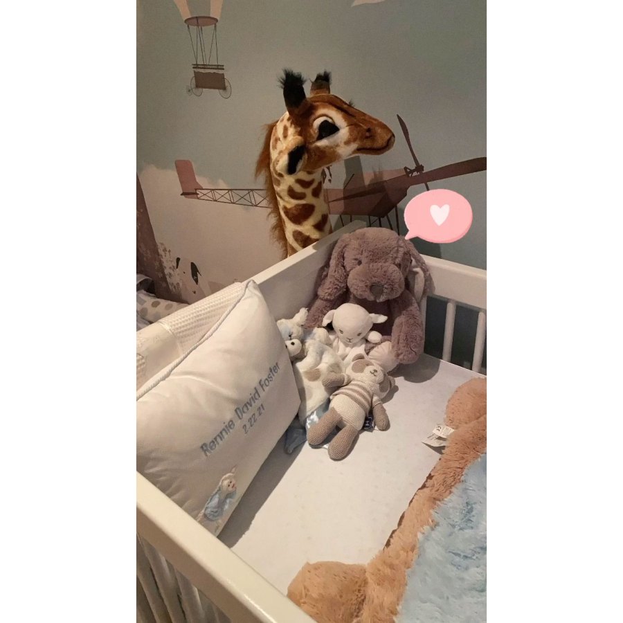 Katharine McPhee and David Foster Nursery