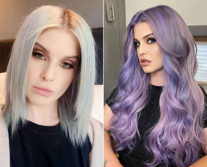 Kelly Osbourne Debuts Purple Hair and a ‘New Outlook’ After Relapse: Pic