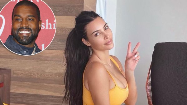 Kim Kardashian Wears Yeezy Slides on Easter Amid Kanye West Divorce