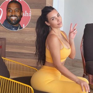 Kim Kardashian Wears Yeezy Slides on Easter Amid Kanye West Divorce