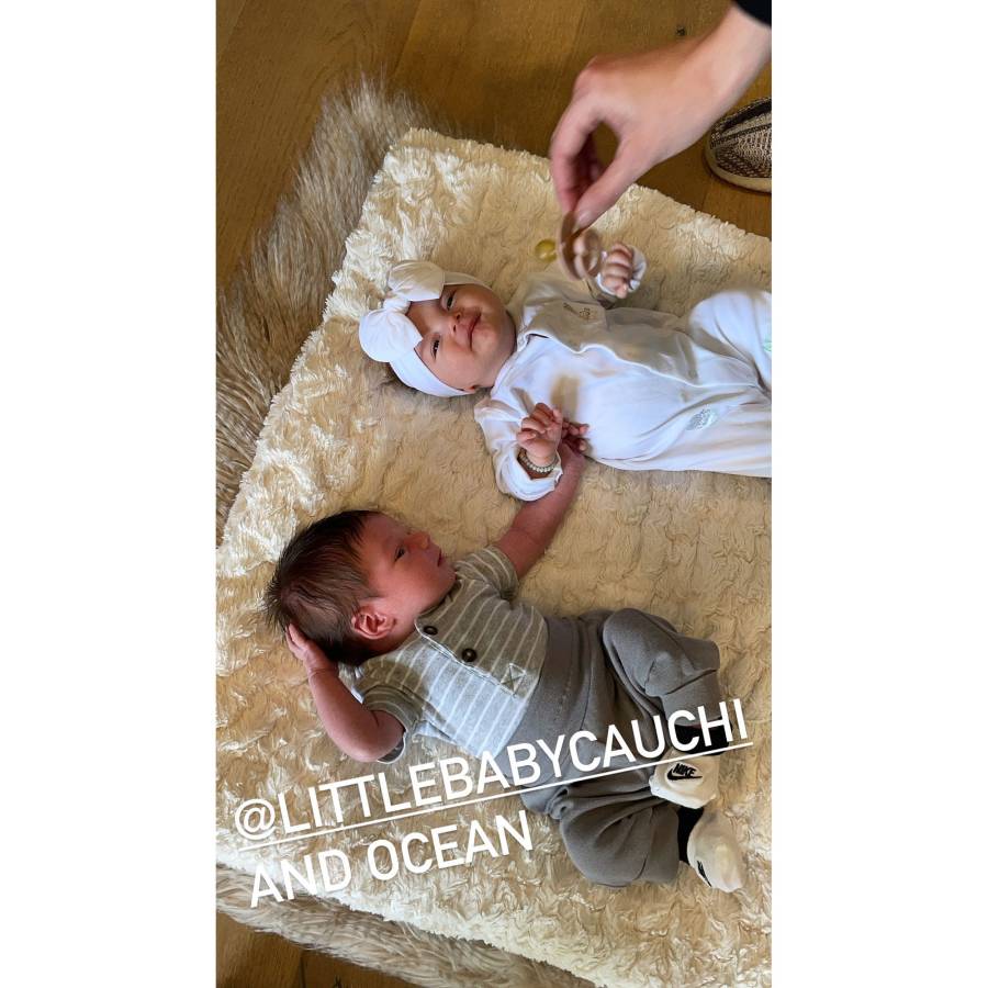 Lala Kent Daughter Ocean Meets Brittany Cartwright and Jax Taylor Son Cruz 5