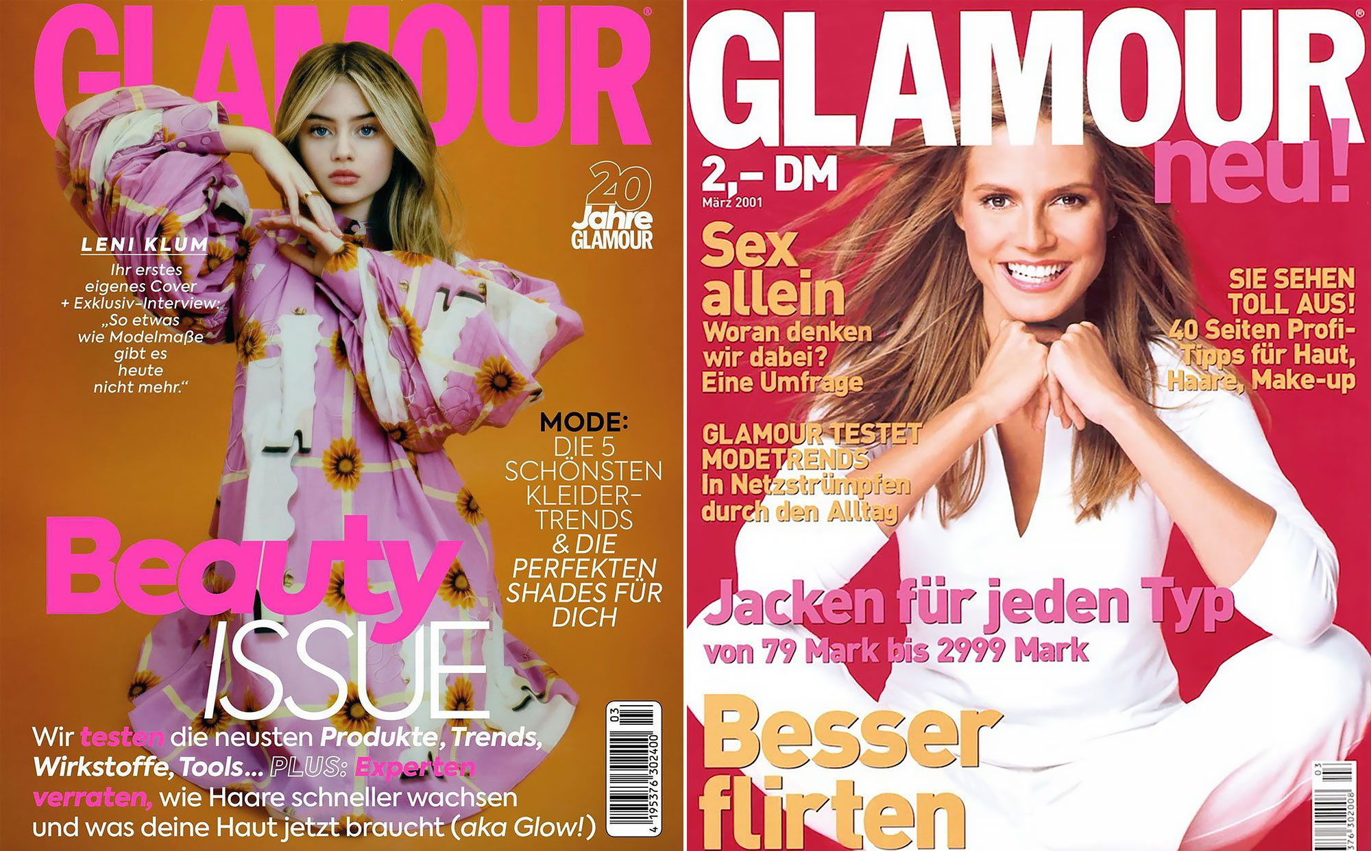 Heidi Klum S Daughter Leni Stuns On Cover Of Glamour Germany