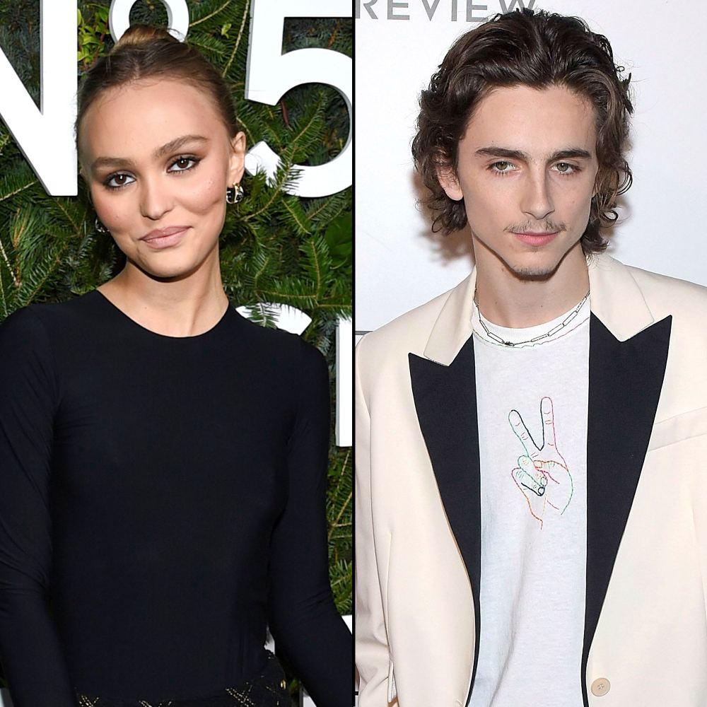 Lily-Rose Depp Won't Comment on Timothee Chalamet