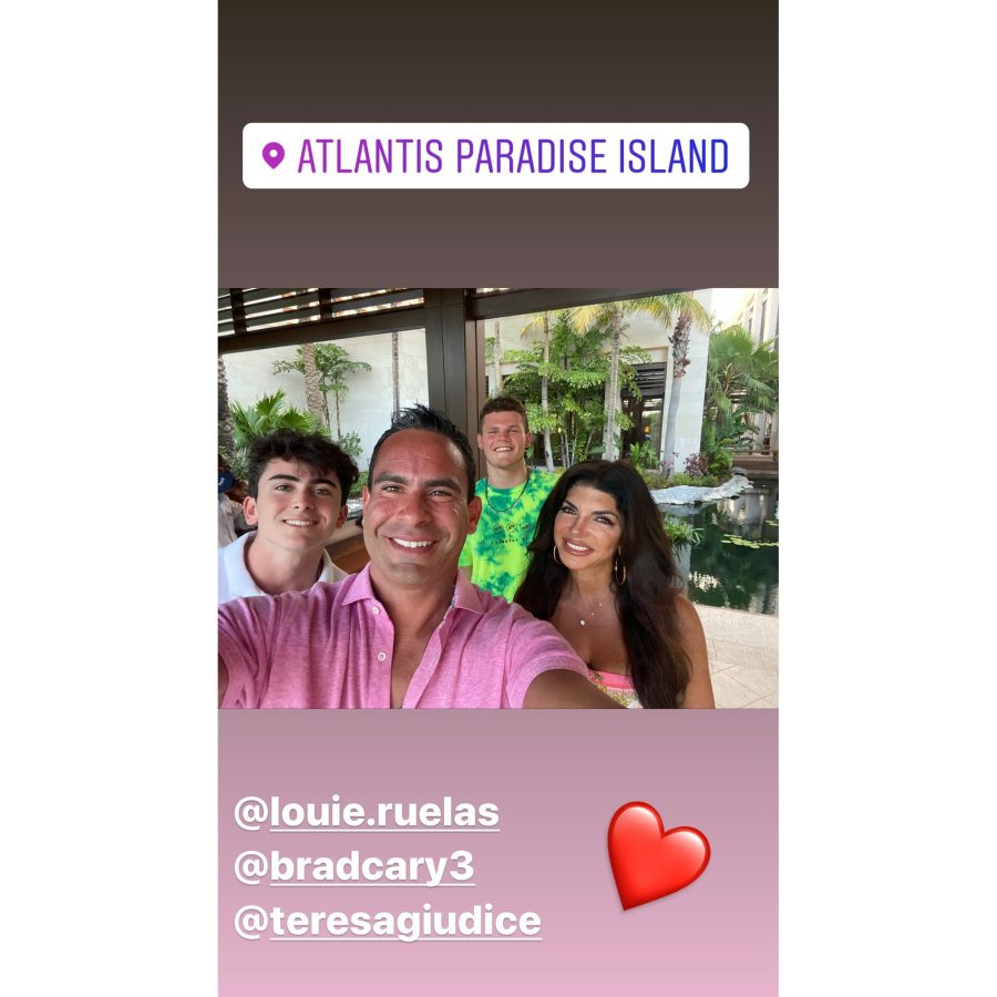 Louie Ruelas Instagram Joe Giudice and Teresa Giudice Put on United Front With Her BF Louie Ruelas Amid RHONJ Drama