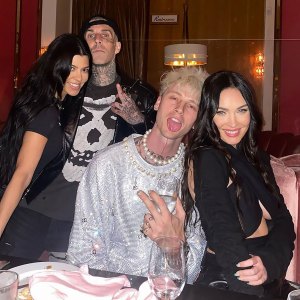 Megan Fox, Machine Gun Kelly Celebrate His Birthday With Kourtney and Travis