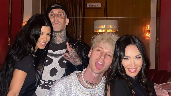 Megan Fox, Machine Gun Kelly Celebrate His Birthday With Kourtney and Travis