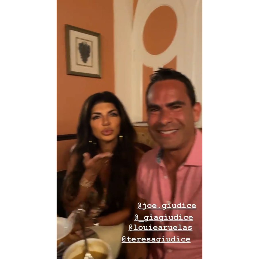 Milania Giudice Instagram Joe Giudice and Teresa Giudice Put on United Front With Her BF Louie Ruelas Amid RHONJ Drama