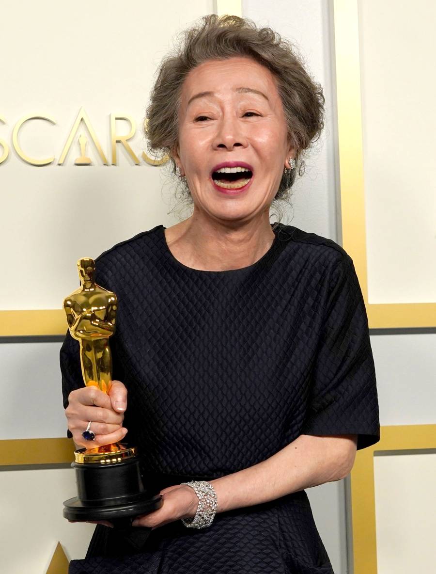 Youn Yuh-jung Oscars 2021 Backstage Photos What You Didnt See TV