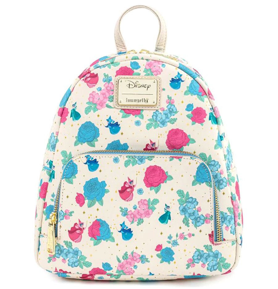 Disneys Sleeping Beauty Floral Fairy Godmothers Mini Backpack Perfect Presents Pamper This Mothers Day