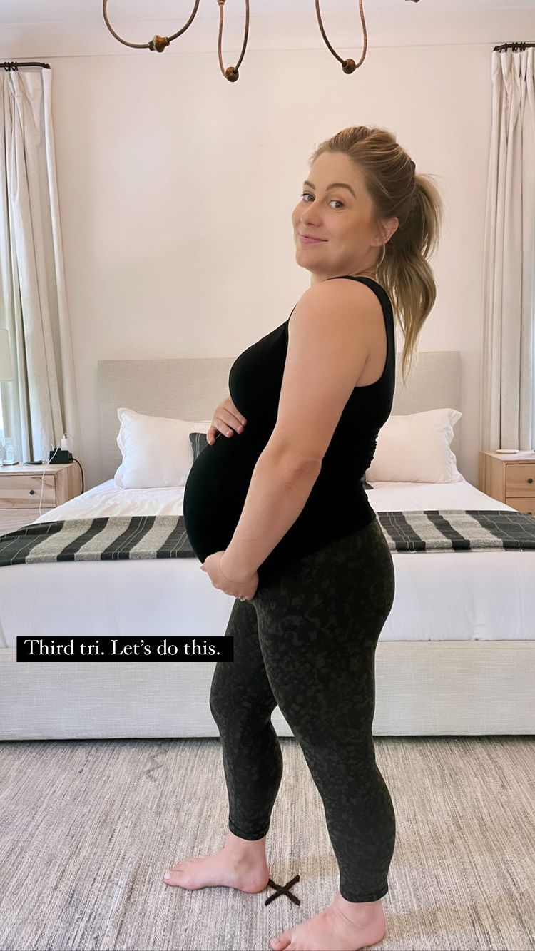 Pregnant Shawn Johnson Enters Her 3rd Trimester: ‘Let’s Do This'
