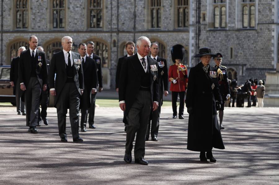 Prince William Prince Harry Reunite Prince Philip Funeral