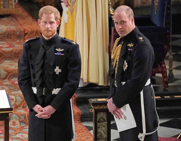 Prince William and Prince Harry Will Not Walk Next to Each Other at Prince Philip’s Funeral