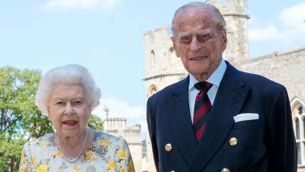 Queen Elizabeth II Prince Philip Pose With Great Grandchildren Never Before Seen Photos