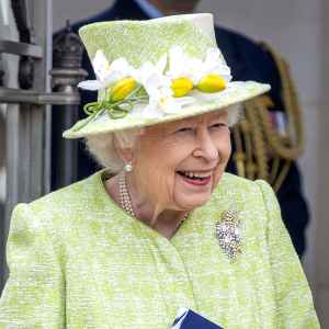 Queen Elizabeth II Zooms in From Windsor Castle for an Ambassador Meeting 2