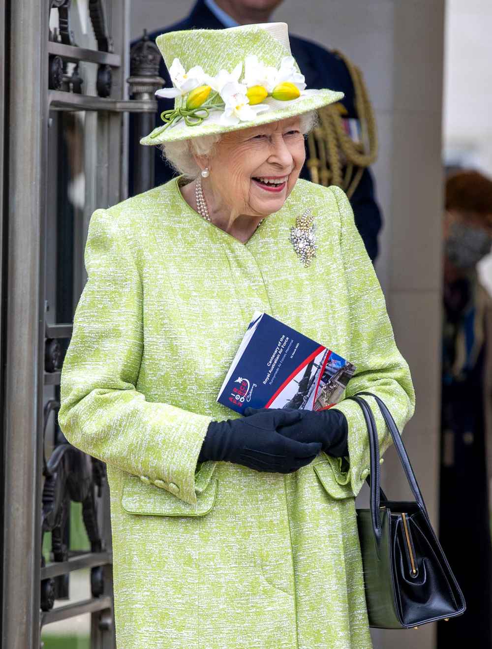 Queen Elizabeth II Zooms in From Windsor Castle for an Ambassador Meeting 2