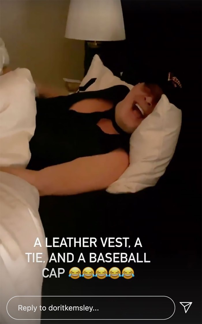 RHOBH’s PK Kemsley Wears Leather Vest as PJs — and Dorit Is Hysterical!