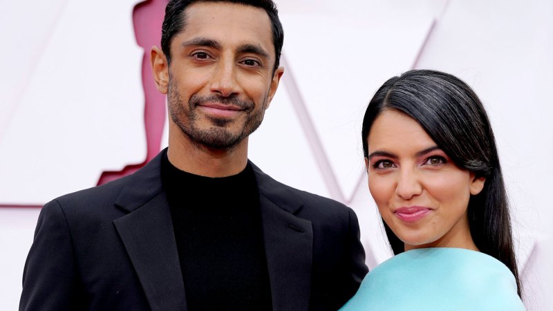 Quite the Debut! Riz Ahmed Fixes Wife Fatima's Hair on Oscars Red Carpet
