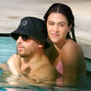 Scott Disick and Amelia Gray Hamlin Take Dip Miami