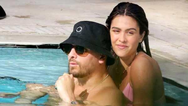 Scott Disick and Amelia Gray Hamlin Take Dip Miami