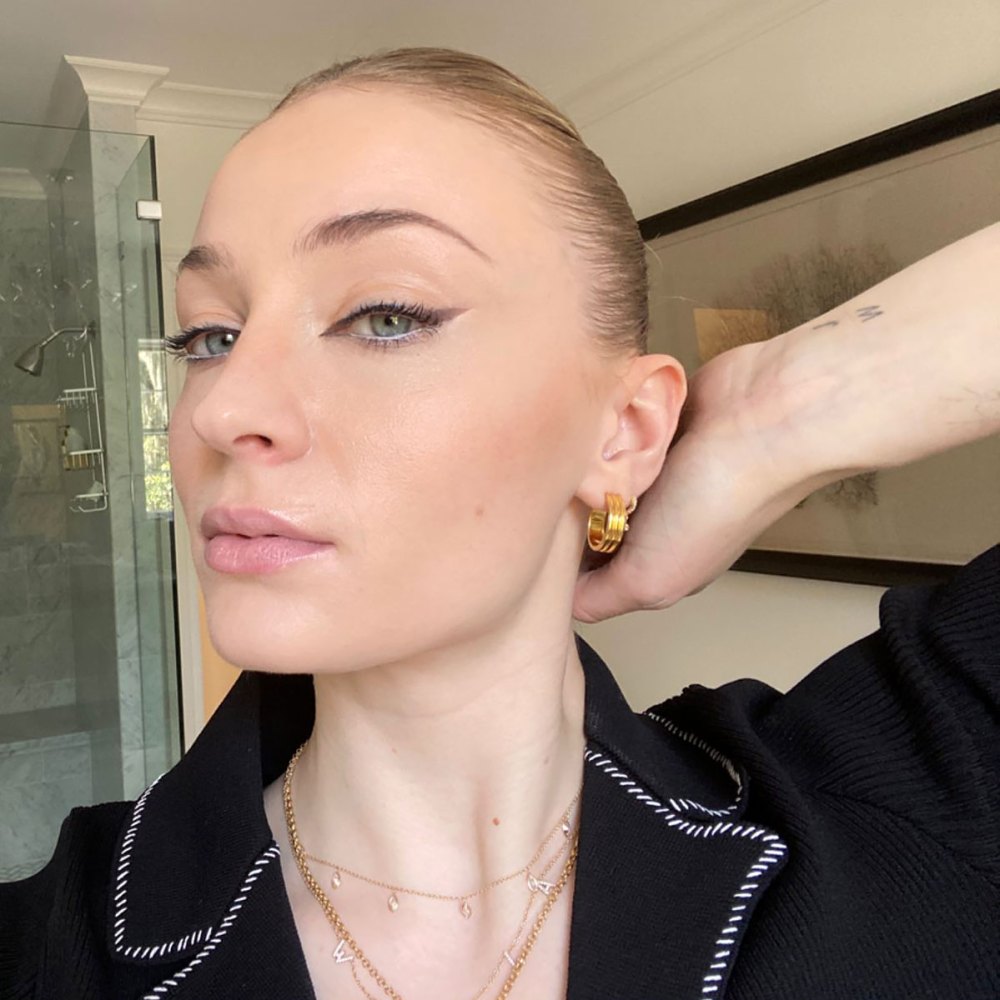 Sophie Turner Debuts $TK ‘Willa’ Diamond Necklace to Honor Her 1st Daughter