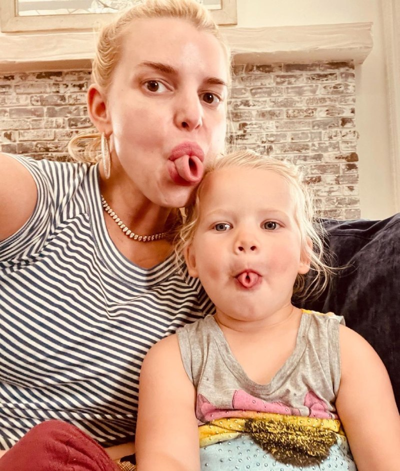 Tongue’s Out! See Jessica Simpson and Her Daughter Birdie's Cutest Pics