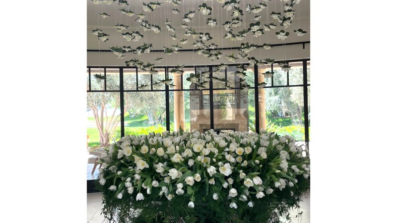 Travis Barker Sends Kourtney Kardashian Massive Flowers for Her Birthday
