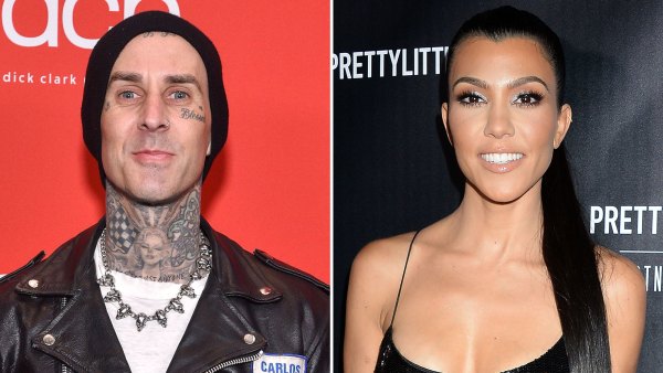 Travis Barker and Kourtney Kardashian Cuddle Up in Romantic Video