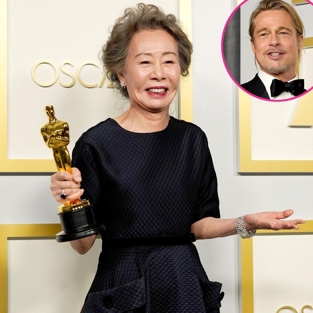 Oscars 2021 Winner Yuh-Jung Youn Had Best Response When Asked What Brad Pitt Smells Like