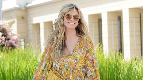 heidi-klum-yellow-dress