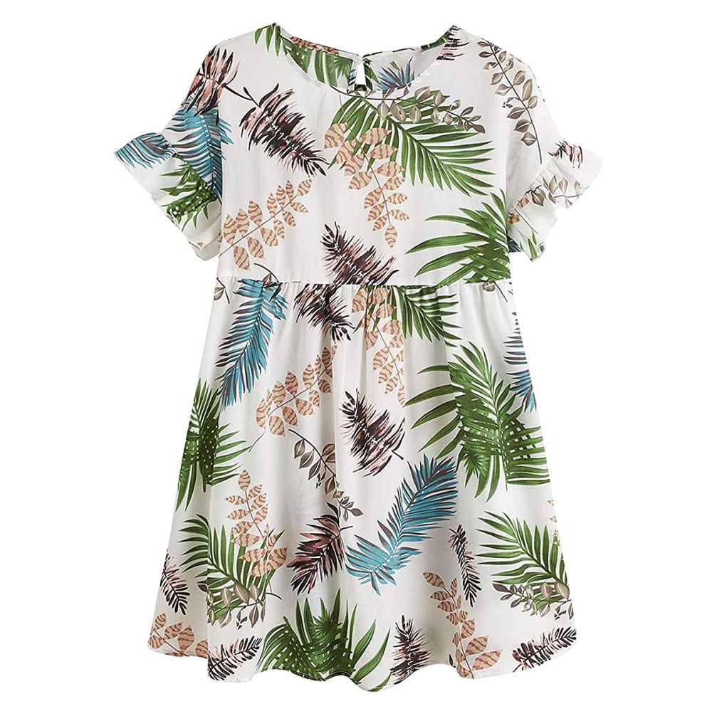 romwe-tropical-botanical-ruffle-dress