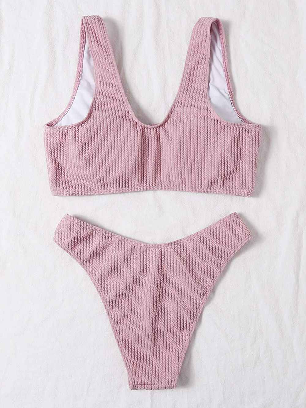 SOLY HUX Scoop Neck Bikini 2-Piece Swimsuit