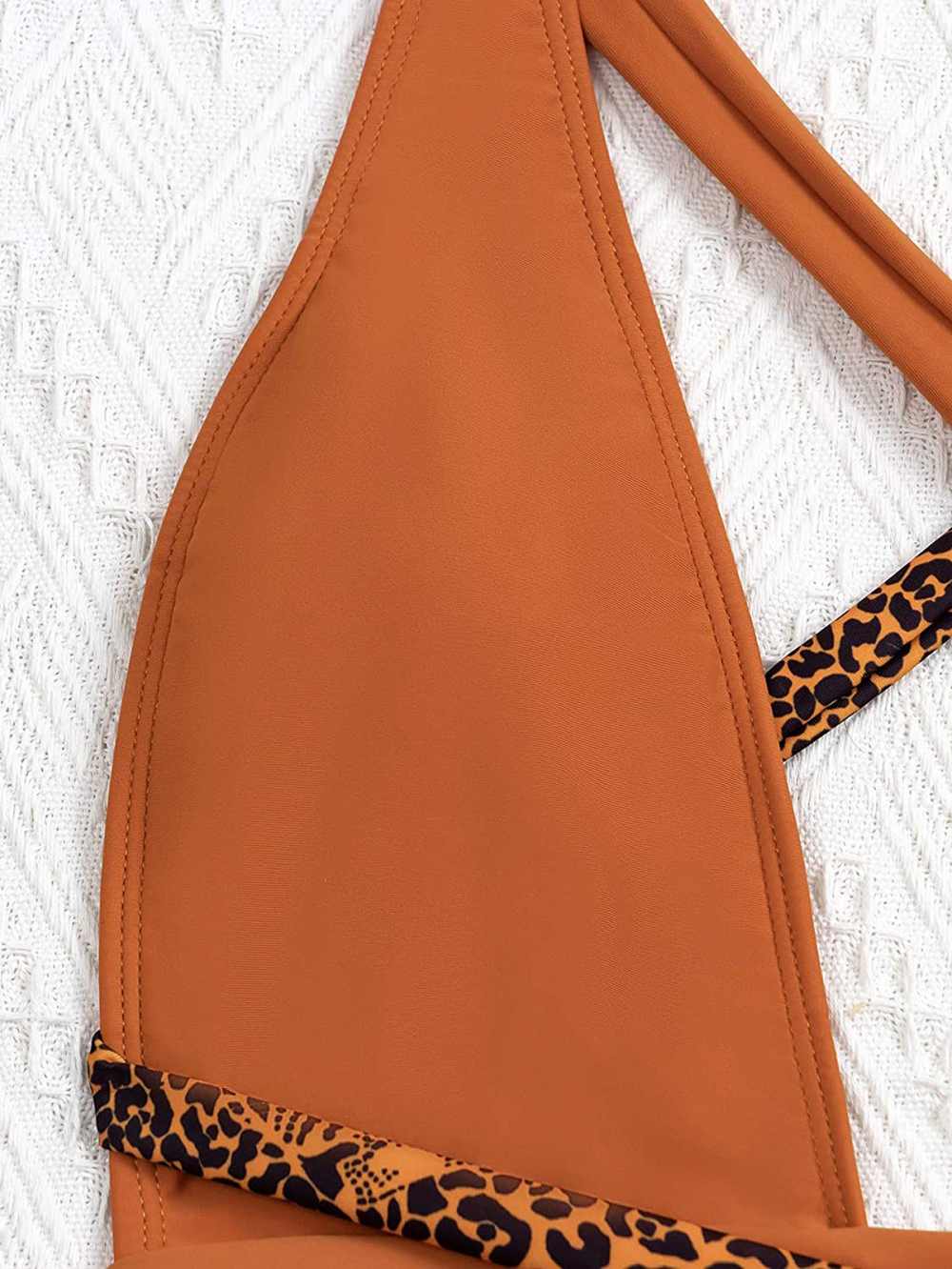 SOLY HUX Sexy Criss Cross One-Piece Swimsuit