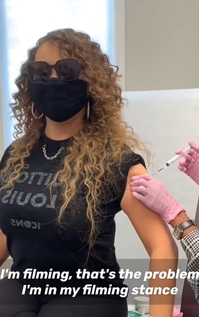 Mariah Carey Stars Who’ve Spoken Out About Getting the COVID-19 Vaccine