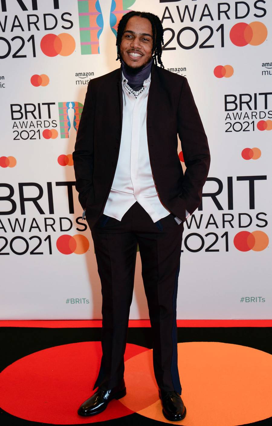 2021 BRIT Awards Red Carpet Arrivals - AJ Tracey