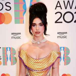 2021 BRIT Awards Red Carpet Arrivals - Dua Lipa