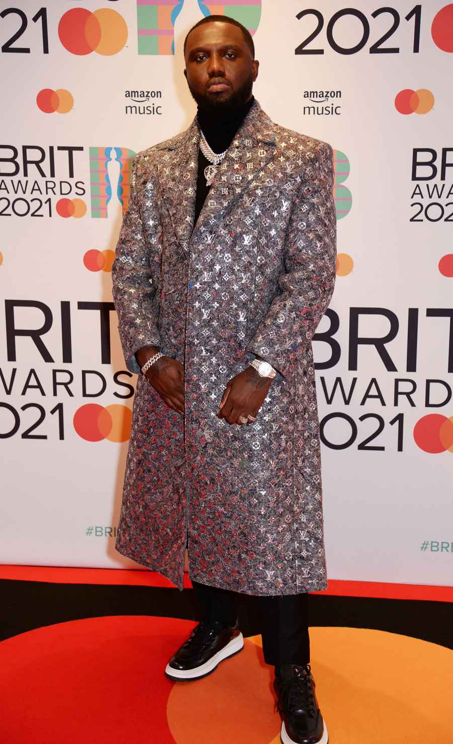 2021 BRIT Awards Red Carpet Arrivals - Headie One