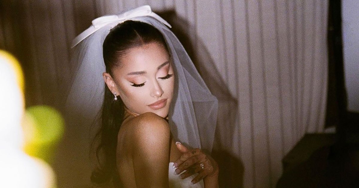 who designed ariana grande's wedding dress Ariana Grande wedding: Everything we know about her dress