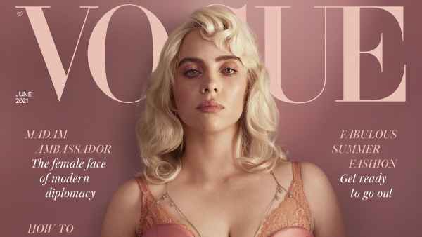 Billie Eilish Wears $81,775 Worth of Diamonds on British ‘Vogue’ Cover