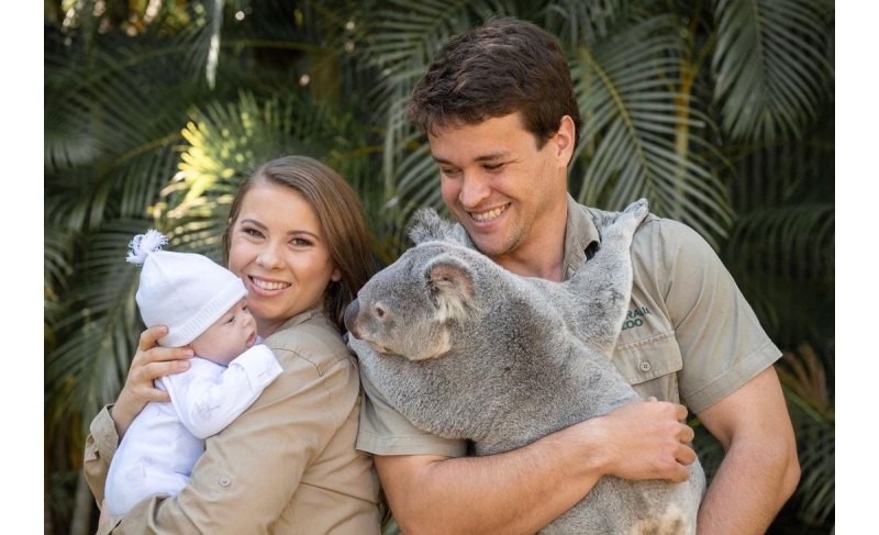 Bindi Irwin Daughter Grace Meeting Animals Koala