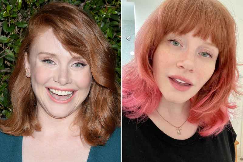 Bryce Dallas Howard’s Dip-Dyed Pink Hair Is the Ultimate Summer Inspo