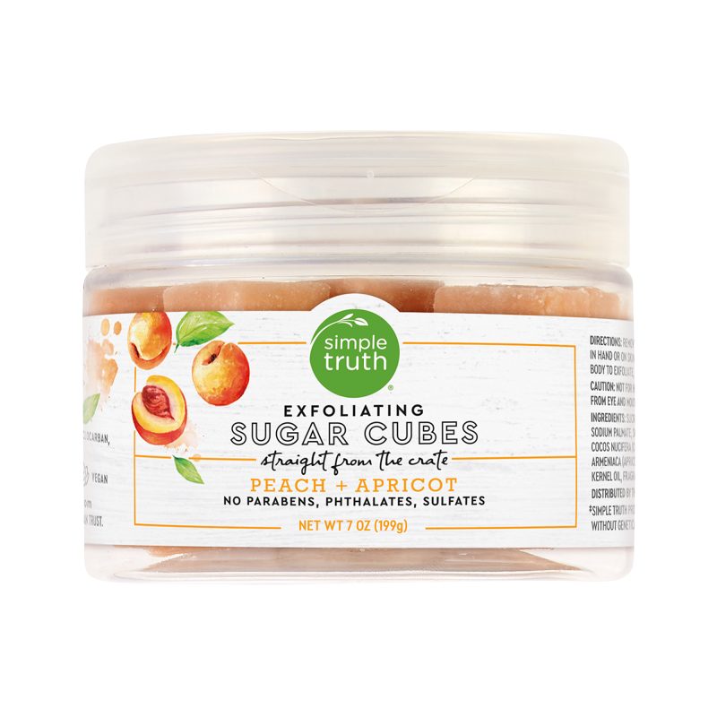Simple Truth Peach & Apricot Exfoliating Sugar Cubes Buzzzz-o-Meter Hollywood Is Buzzing About This Week