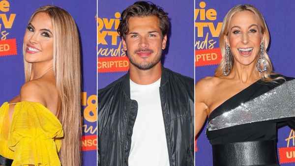 Chrishell and Gleb Cringe After Nikki Glaser Brings Up ‘DWTS’ Affair Rumors