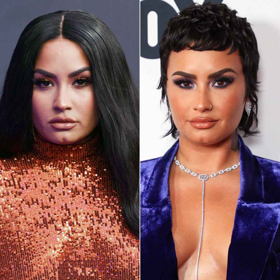 Demi Lovato Debuts Mullet at 1st Red Carpet Since Identifying as Non-Binary