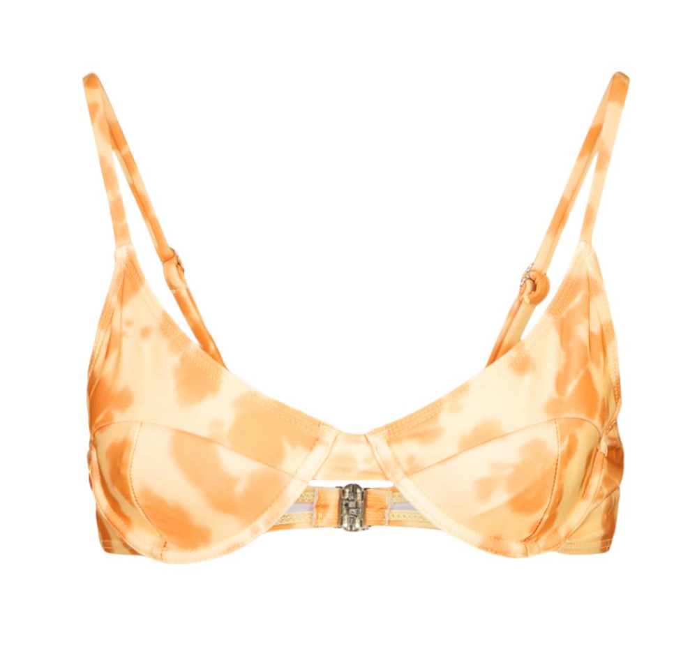 Desert Print Underwire Bikini Top