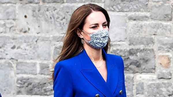 Duchess Kate Channels Princess Diana Nearly Identical All Blue Outfit Pic