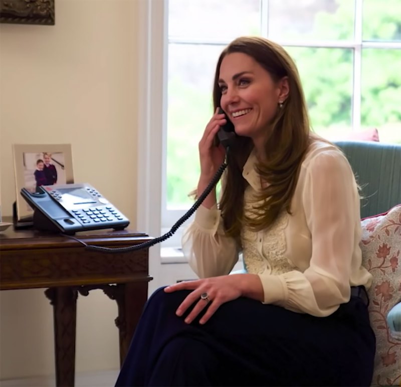 Outfit Repeat! Duchess Kate Rewears Cream Blouse From 2010 Engagement Photo