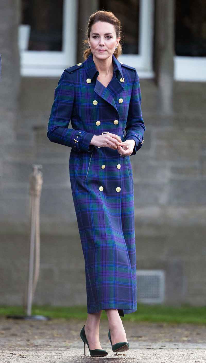 Duchess Kate Switches Up Her Scotland Style With $1,200 Tartan Coat: Pic